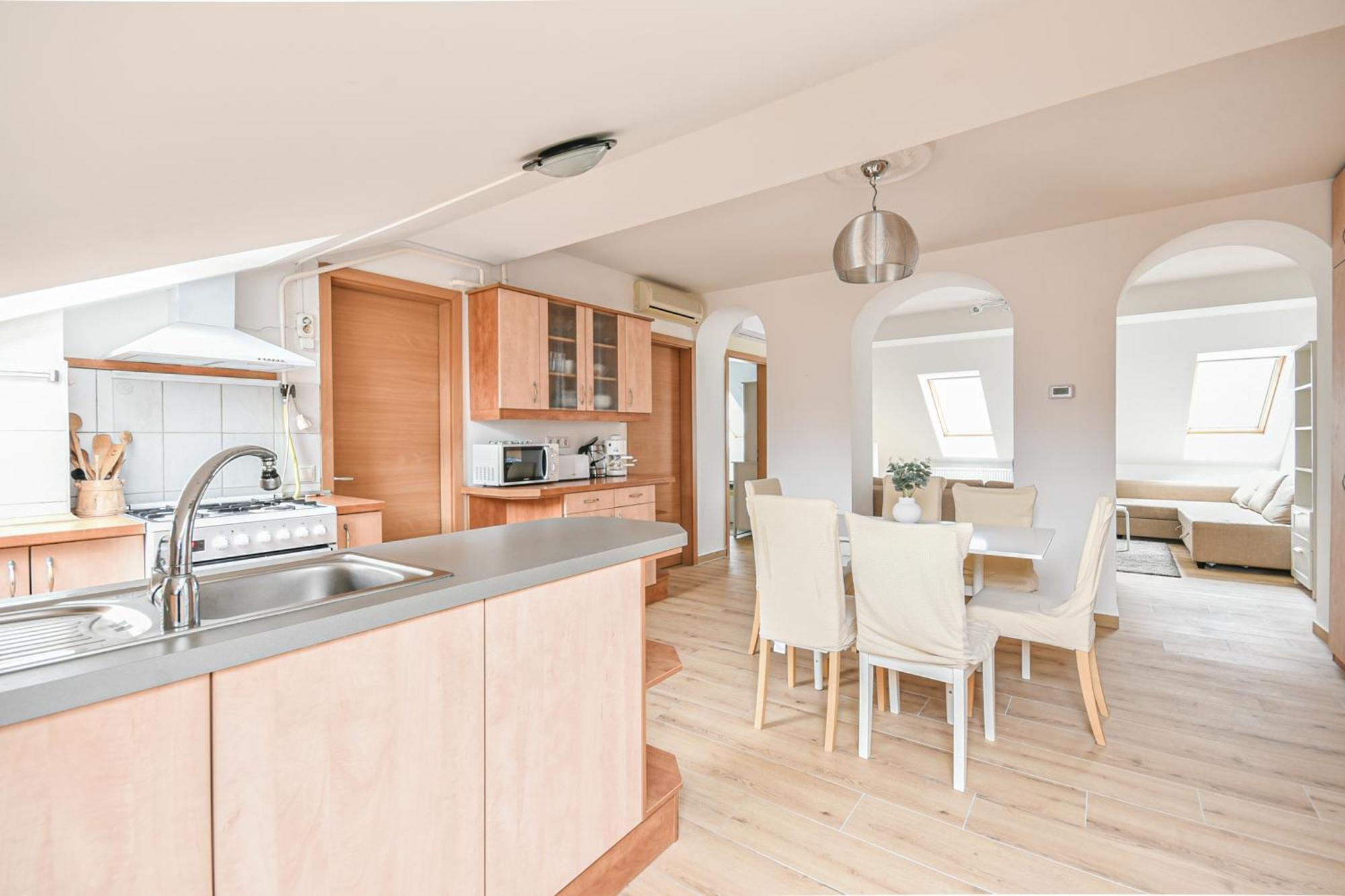 Apartamento Roof Top Penthouse Budapest Exterior foto