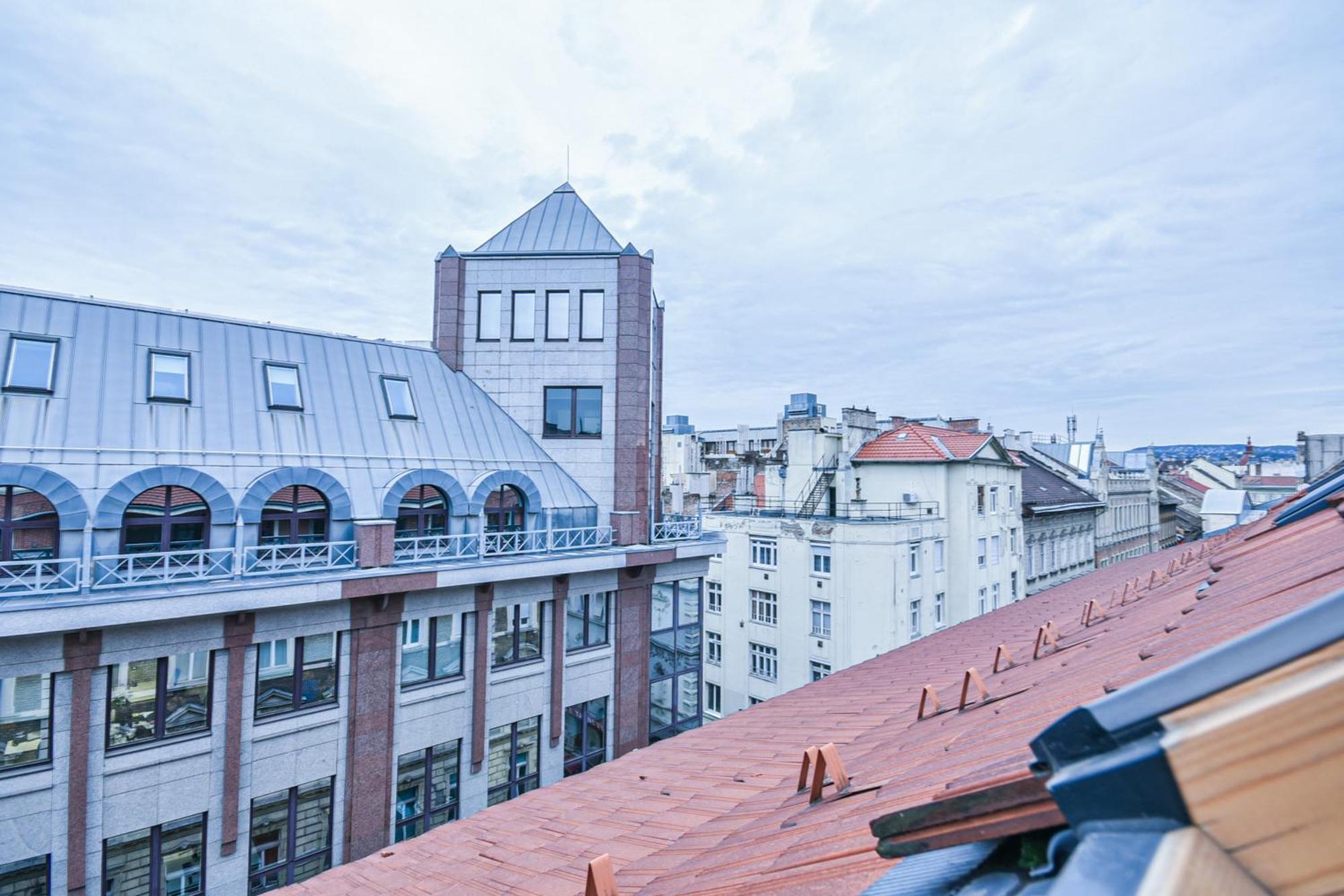 Apartamento Roof Top Penthouse Budapest Exterior foto